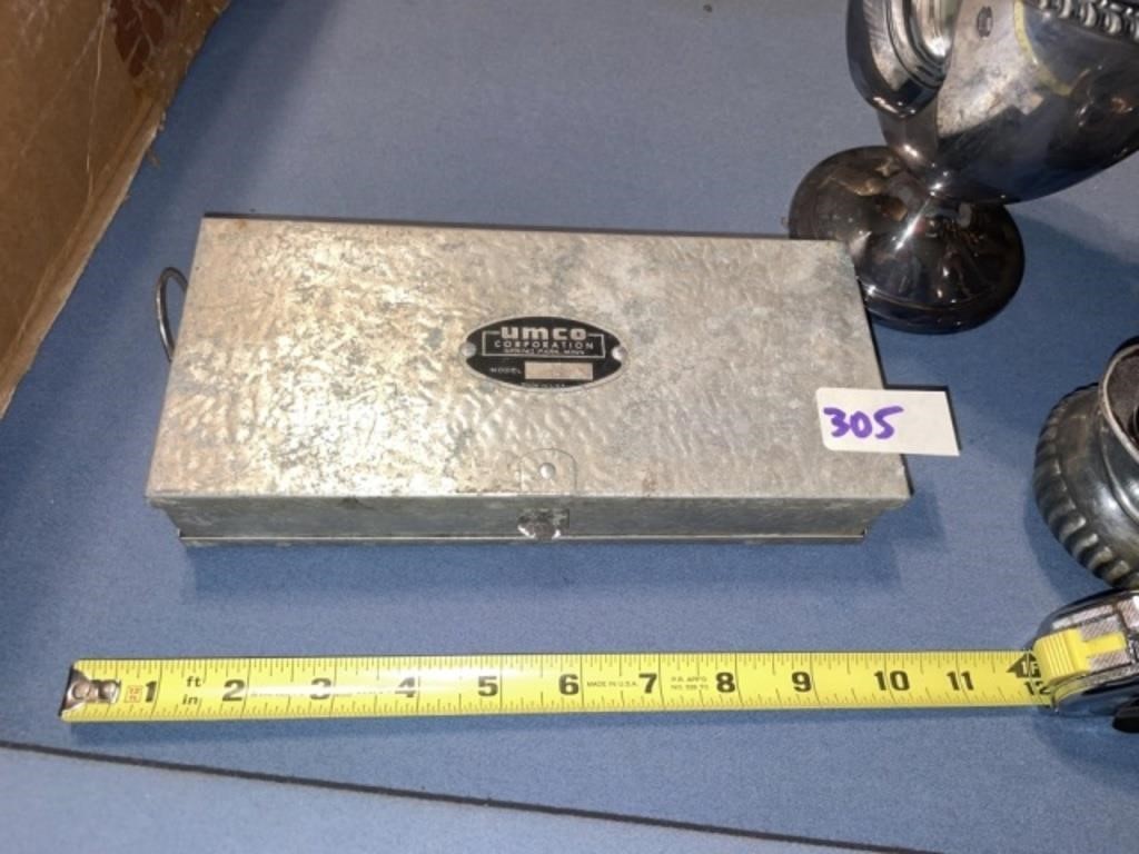 Vintage Umco Aluminum Tackle Box