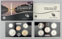 2018 US Silver Proof Set - #10 Coin Set