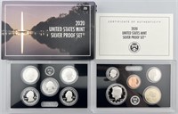 2020 US Silver Proof Set - #10 Coin Set