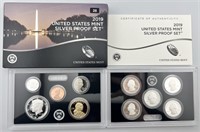 2019 US Silver Proof Set - #10 Coin Set
