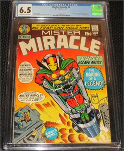 MISTER MIRACLE #1 -1971  CGC 6.5