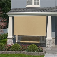 Coolaroo Exterior Roller Shade, Cordless Roller Sh