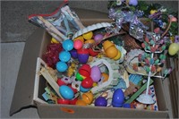 box of easter items