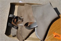 bellows and  vintage spats