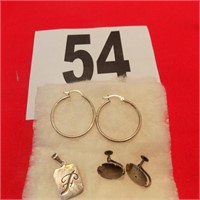 All 925 Sterling Ear Ring Charms