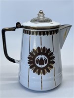 Vintage Metal Georges Briard Coffee Pot with
