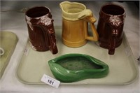 4PC COLLECTION OF HORTON POTTERY