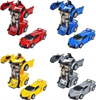 4 Pack Pull Back Cars Toys for 3 4 5 6 7 Year Old