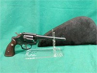 Smith and Wesson Auto Ejector 38Spl revolver.