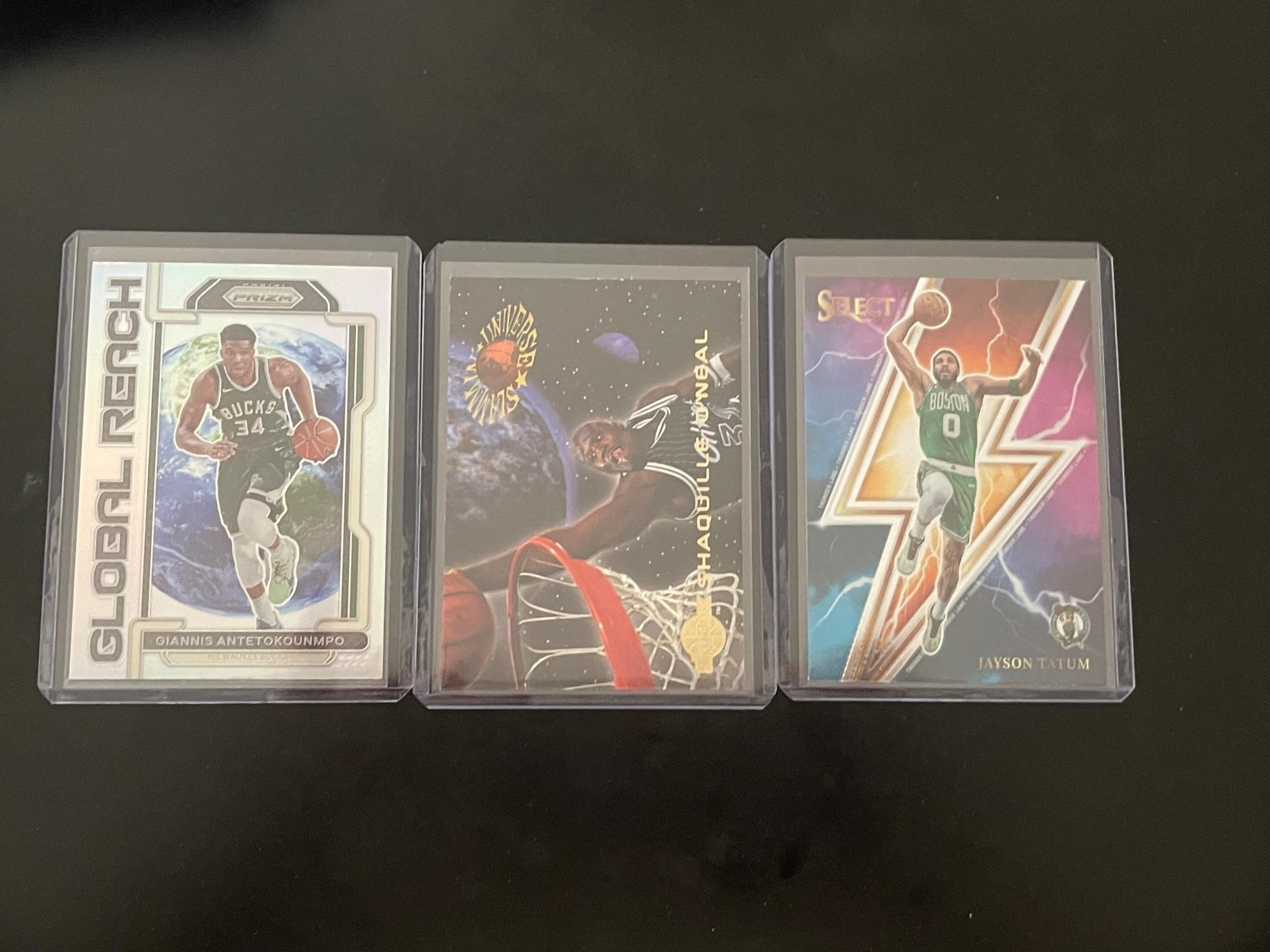 Tatum Shaq O’Neal Giannis Baseball Cards