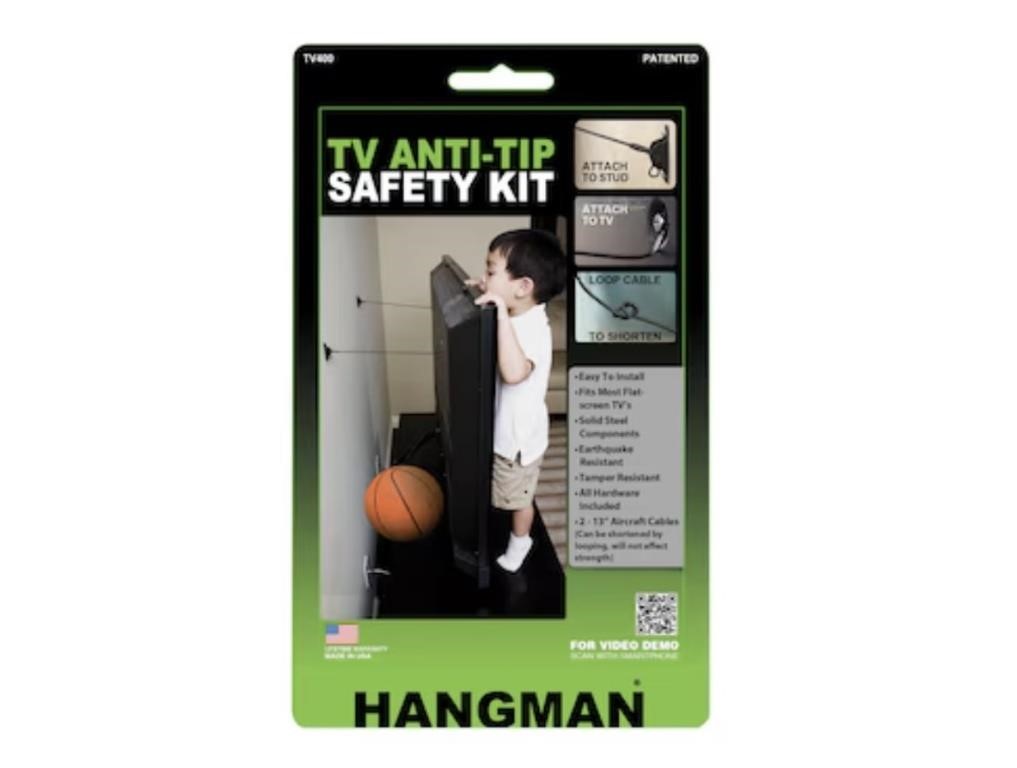 Hangman Anti Tip Kit Fixed Indoor Wall TV Mount