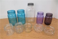 Variety of Canning Jars, 1/2 Gallon Atlas+