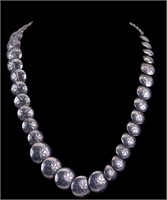 Vintage Silver Native American Necklace