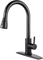 WFF9262  Axidou Pull-Down Faucet Black 360 Swiv