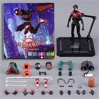 SM4210  MIA Spider-Verse Miles Morales Figure Acc