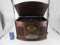 Table tournante vintage Curtis avec radio