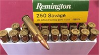 Remington 250 Savage 100 Gr. PSP 20 Rounds