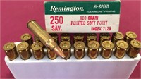 Remington 250 SAV. 100 Gr. PSP 20 Ct.