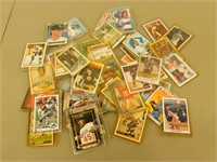 Collectable baseball cards various years