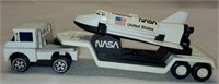1978 Buddy L NASA Truck Trailer & Rocket