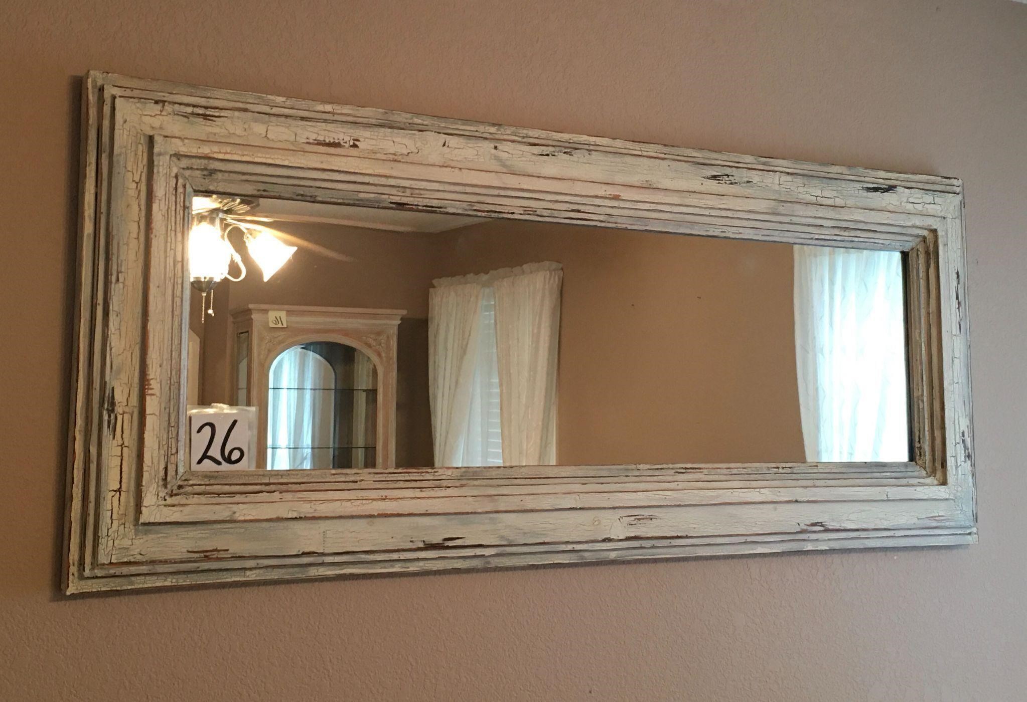 Distressed  5 foot Mirror