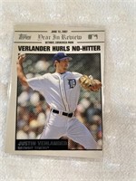 Collector baseball card