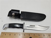 BUCK 119 Knife w Leather Sheath