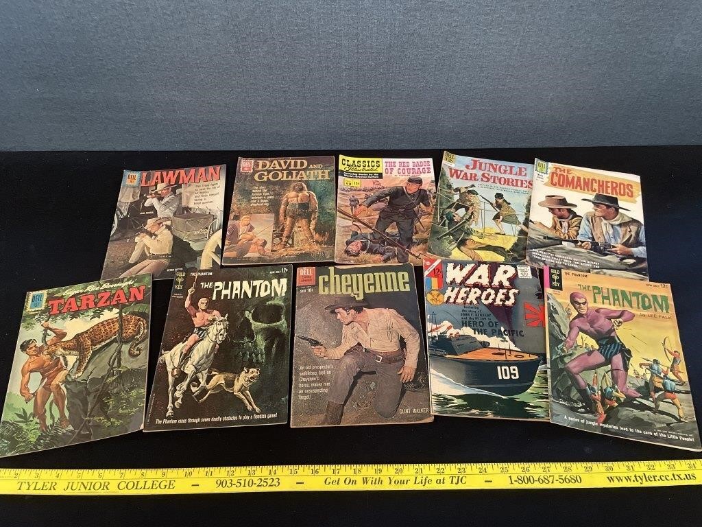 10 Vintage Comic Books Dell & MORE