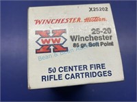 Winchester Western 25-20. Full box