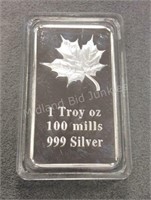 Decorative Silver Plate Bar