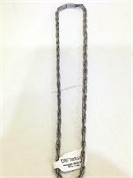 Sterling Silver Chain Link necklace - 15 in