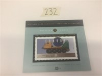 Historic Land Vehicles, Stamps