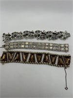 Vintage Rhinestone Bracelets