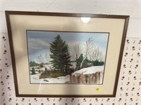 WINTER SCENE PICTURE