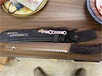 Camtllus machete and knife