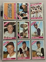 (20) 1966 TOPPS PITTSBURGH PIRATES CARDS