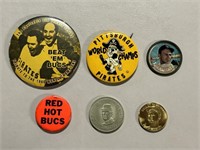 PITTSBURGH PIRATES PINS & COINS