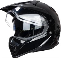 Sport ATV Dual Visor Helmet Black S