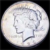 1926-D Silver Peace Dollar CLOSELY UNCIRCULATED