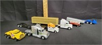 Lot of Various Tractor/Trailers