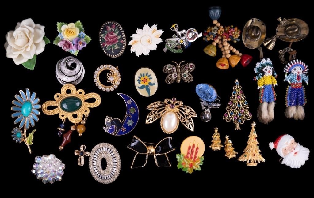 Vintage & Collectible Brooches
