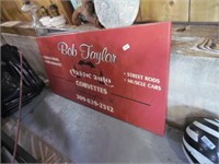 BOB TAYLOR SIGN