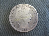 1915-D Barber Half Dollar Silver