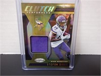 2018 PANINI #CP-SD STEFON DIGGS GAME USED JERSEY