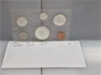 1964 80% Silver Canada Mint Set