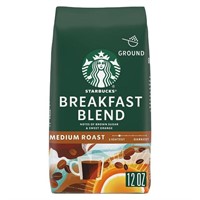Starbucks Ground Coffee, Breakfast Blend 12 Ounce