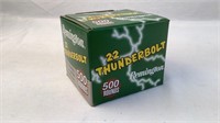 (500) Remington Thunderbolt 22 Long Rifle Ammo