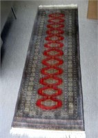 Antique Hand Knotted Runner Rug 2 Ft x 6 Ft