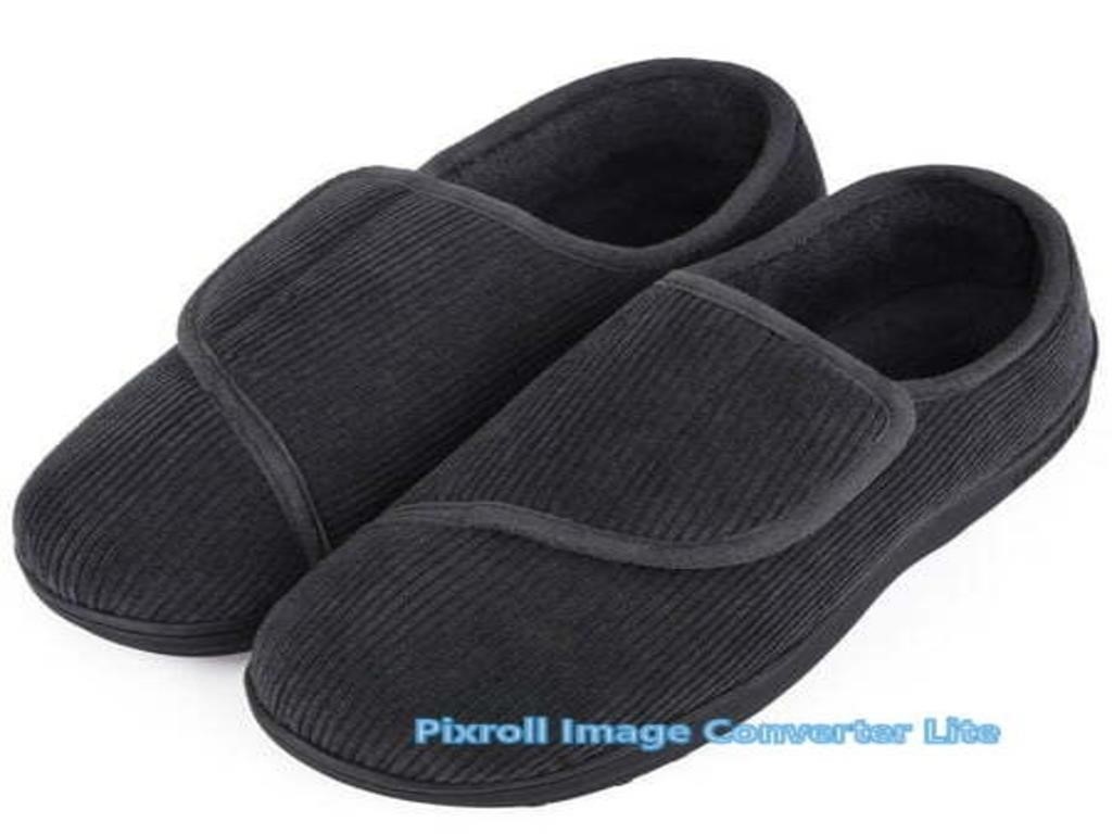 13  (Size13) LongBay Men's Memory Foam Diabetic Sl