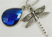 Elegant Dragonfly & Teardrop Shaped Zircon